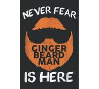 Mens Ginger Red Beard Apparel - Funny Red Beard Gifts: Daily Planner - Undated Daily Planner for Staying on Track (6" x9")