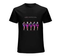Men's Girls Aloud Ten Black T-Shirt Cool Tee Black M