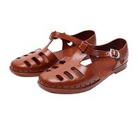 Mens Gladiator Sandals Mens Sandals Buckle Strap Crossover Jesus Sandal Slip On Walking Slippers With Adjustable Straps Flat Roman Sliders With Rubber Sole Summer Beach Slides For Holiday