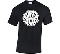 Mens Glam Rock Super YOB Tshirt 1970'S Slade Size XL Black