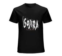 Men's Gojira Short Sleeve T-Shirt Adult Tee Shirts Black M