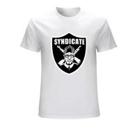 Men's Golden Dosa World Star Hiphop Rhyme Syndicate Ice T Rap T Shirt White L