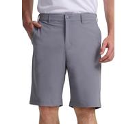 Men's Golf Shorts Grip Waistband 4-Way Stretch Bermuda Shorts Lightweight Quick Dry Breathable with 4 Pockets(D3040-Light Gray-34)