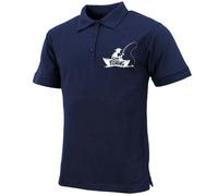 Mens "Gone Fishing" Polo Shirt - NAVY - XL