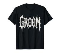 Men's Gothic Groom Wedding Bachelor Party Celebration T-Shirt