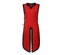 Men's Gothic Jacket Large Size - Sleeveless Coats Vintage Casual Steampunk Cosplay Vest Chic Loose Fit Medieval Court Renaissance for Halloween Carnival Evening Jackets, Red, L