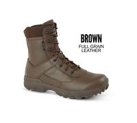Mens Grafters Combat Boots Waterproof Non Metal Military Security Leather Boot
