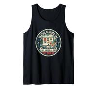 Mens Graphic Designer Dad Creative Design Art Tools Father's Day Tank Top
