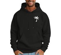 Men's Graphic Hoodies Sweatshirt Stylish Pullover Long Sleeve Floral Top Drawstring Activewear Autumn Jumper Tops Cozy Tracksuit Shirts Pockets Loose Fit Classic Fashion Sportswear Black