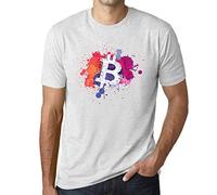 Men's Graphic T-Shirt Bitcoin Art BTC HODL Crypto Traders Eco-Friendly Limited Edition Short Sleeve Tee-Shirt Vintage Birthday Gift Novelty Vintage White L