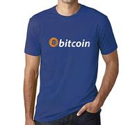 Men's Graphic T-Shirt Bitcoin Support HODL BTC Crypto Traders Eco-Friendly Limited Edition Short Sleeve Tee-Shirt Vintage Birthday Gift Novelty Royal Blue L