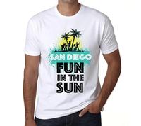 Men's Graphic T-Shirt Fun In The Sun In San Diego Eco-Friendly Limited Edition