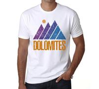 Men's Graphic T-Shirt Mountain Dolomites Eco-Friendly Limited Edition