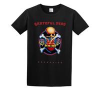 Men's Grateful Dead Reckoning Men's T Shirt Fashion Casual Cool Tee Shirts Black XL
