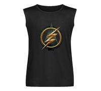 Men's Green Arrow Logo Vest Sleeveless T Shirt Tank Tops S