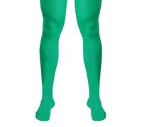 Men's Green Christmas Elf Fancy Dress Tights by Henbrandt