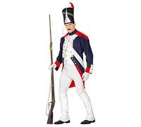 Mens Grenadier De La Garde Costume Small UK 38/40" for Military Army War Fancy Dress