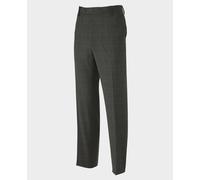 Men's Grey Prince of Wales Check Wool Blend Suit Trousers - Size: 30" x 29" - Savile Row Company