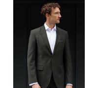 Men's Grey Prince of Wales Check Wool Blend Tailored Suit - Savile Row Company