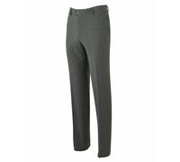 THE SAVILE ROW COMPANY LONDON Men's Classic Fit Wool-Blend Suit Trousers, Grey, 38" 32"