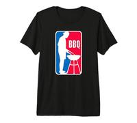 Mens Grill Barbecue BBQ Premium T-Shirt