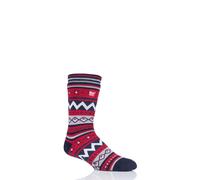 Men's Heat Holders Soul Warm Socks - Blue/Red