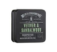 Men's Grooming by Scottish Fine Soaps Vetiver & Sandalwood Shampoo Bar 2 x 100g