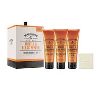 Scottish Fine Soaps Mens Grooming Luxurious Gift Set - Thistle & Black Pepper