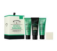 Scottish Fine Soaps Vetiver & Sandalwood Luxurious Gift Set