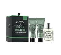 Men's Grooming by The Scottish Fine Soaps Company Vetiver & Sandalwood Well Groomed Gift Set