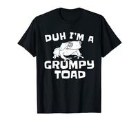 Mens Grumpy Toad Simple Halloween Outfit For Men Dad T-shirt T-Shirt