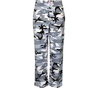 Mens Gym Baggies Baggy Trousers Training Sports Tracksuit Bottoms Jogging Casual Trouser Pants Paint Brush Style (Small/Medium, Camouflage Grey)