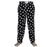 Mens Gym Baggies Baggy Trousers Training Sports Tracksuit Bottoms Jogging Casual Trouser Pants Skelton Print Danger Style (4X-Large, Black)