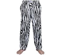 Mens Gym Baggies Baggy Trousers Training Sports Tracksuit Bottoms Jogging Casual Trouser Pants Skelton Print Danger Style (Small/Medium, Zebra)
