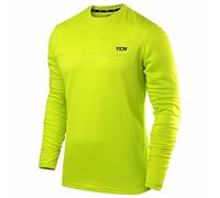 Men's Gym Running Long Sleeve TCA Lightweight Breathable Crew Neck Running Top
