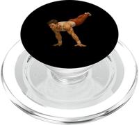 Mens Gymnastics Strength Floor Pose PopSockets PopGrip for MagSafe