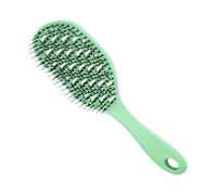 Men's Hair Brush - Mini Travel Brush | Paddle Brush with Hair Massager, Washable Cap for Hair, Hair Styling and Hair Cleaning for Travel Hotel Home University