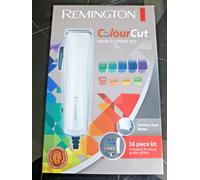 Remington ColourCut Hair Clipper Kit Corder Hair Trimmer Taper Lever - White