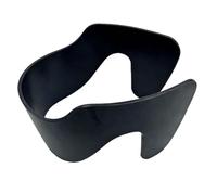Men's Hair Straightener Side Hair Styling Pressing Plate, Quick Fixing, Anti Curling, Korean Hairstyle, Comfortable to Wear, Men's Side Hair Shaper, 6.1 x 3.7 x 2.6 in, 15.5 x 9.5 x 6.5 cm