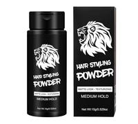 Mens Hair Texture Powder 15g - Volumizing Styling Product | Matte Finish with Lightweight Grip, Boosts Hair Thickness and Control, Perfect for Casual or Professional Looks, Easy Use for Short Medium