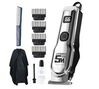 Men's Hair Trimmer, Electric Hair Trimmer, Beard Trimmer, Precision Hair Trimmer with Ergonomic Handle for Salon and Private Use on the Go