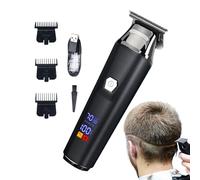 Mens Hair Trimmer Kit | Digital Display Beard Shaver | Wireless Head & Face Cutting Kit | Shaving & Styling On The Go