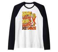 Mens Hair Would Only Slow Me Down Raglan Baseball Tee