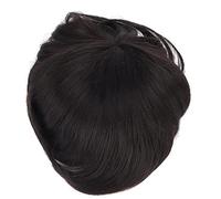 Men's Hairpiece, Simple, Stylish Toupee, and Fluffy Hair, for Cosplay, Halloween, Parties, Daily Use, Easy to Wear, Fits Different Scenarios
