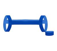 Men'S Half Body Chest Harness Jockstrap Belt Elastic Shoulder Body Strap Cosplay Halter Belt Nylon Lingerie Costume, Blue, Medium