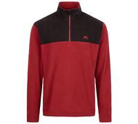 Trespass Men's Fleece Jacket Curtiston - 1/2 Zip Neck, Contrast Panels & Neck Tape, Soft 100% Polyester, Warm Lightweight Breathable, Zip Chest Pocket