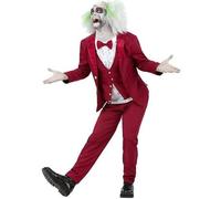 Men's Halloween Beetlejuice Groom Fancy Dress Costume