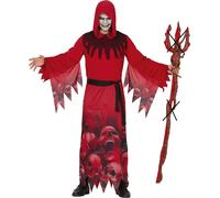 Mens Halloween Bat Skeleton Fancy Dress Costume Men's Bat Outfit New fg