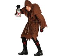FIESTAS GUIRCA Adult Men Fancy Dress Costume Humpback Size Men L