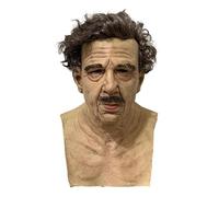 Mens Halloween Mask, Old Man Face Covering For Masquerade Silicone Halloween Mask Mask Realistic Latex Masks Men's White Face Party Cosplay Props for Adults Women Men (009 Man,One Size)